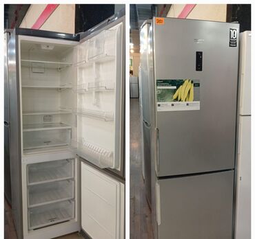 vitrin xolodilnik: Б/у 2 двери Hotpoint Ariston Холодильник Продажа