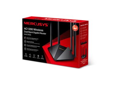 internet aparat: Wi-Fi Router "Mercusys AC1200 MR30G" Mercusys MR30G AC1200, ev və