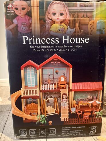 кукольная коляска: Продаю кукольный домик-отличный подарок для Вашей принцессы. В