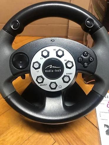 modem: Media-Tech Drifter MT179 – gejmerski volan sa vibracijama i pedalama — 4