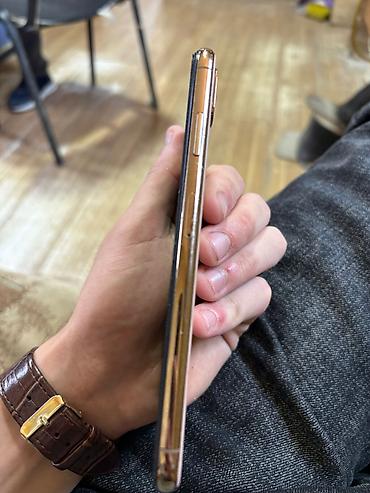 iphone xs max plata: IPhone Xs Max, 256 GB, Qızılı — 5