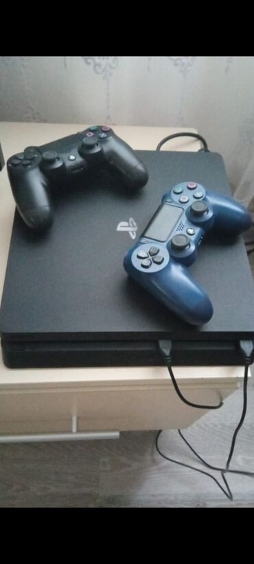 ps4 oyun yazılması: Ps 4 slim yaddaş 500 internet açıq istenilen oyunu yazdirmaq olur 2