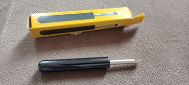 Otvertkalar, vint açanlar: Saat qapağını açan alət . Открывалка для часов, стальной нож, задняя — 11