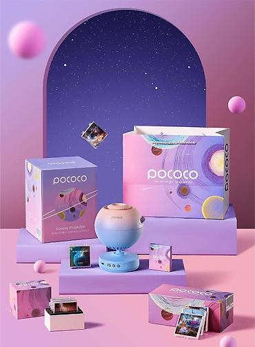Проекторы: Mobi Center POCOCO Galaxy Planetarium Star Projector Ночной — 29