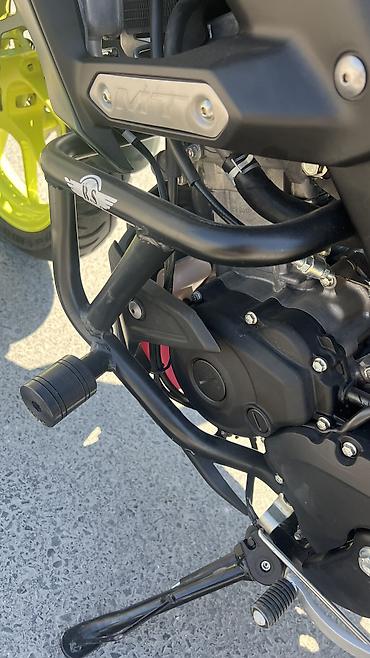 motocikl: Yamaha mt-15 2025-ci il Binada yaşadığım və qarajım olmadığı üçün — 9