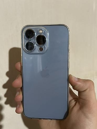 Apple iPhone: IPhone 13 Pro, 128 GB, Sierra Blue, Simsiz şarj, Face ID — 1
