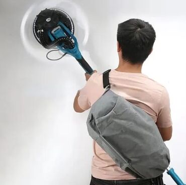 Polyonanlar, şlifovka maşınları: Elektrikli divar və tavan zımpara maşını (quru tavan/suvaq üçün) - — 2