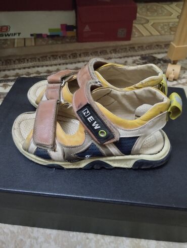 обувь из натуральной кожи: Детские сандалии натуральная кожа турецкие, размер 31