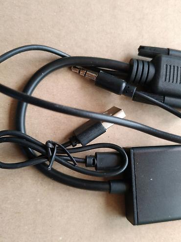 vga to hdmi бишкек: ПК үчүн конвертер, VGA → HDMI, Жаңы, Акылуу жеткирүү, Өзү алып кетүү — 6