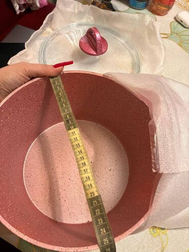 Tava-qazan dəstləri: Qazan, Tava, rəng - Çəhrayı, Keramika, Türkiyə -da lalafo.az — 5 Tava-qazan dəstləri: Qazan, Tava, rəng - Çəhrayı, Keramika, Türkiyə — 5