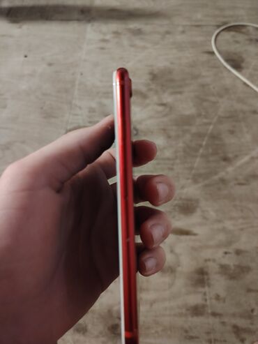 iphon 6s: IPhone 7, 32 GB, Qırmızı, Barmaq izi