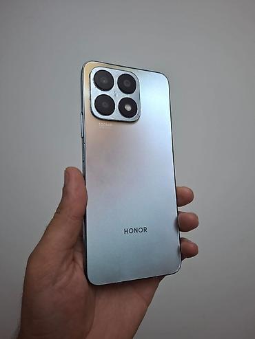 philips xenium 9@9v: Honor X8a, 128 GB, rəng - Gümüşü, Barmaq izi — 8