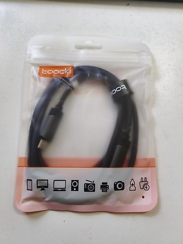 iphone 16 peo: TOOCKI USB4/Thunderbolt 3 kabeli – USB-C → USB-C - Brend: Toocki - — 1