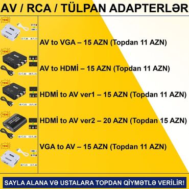 Digər kompüter aksesuarları: Adapterlər/keçidlər sayla alana və ustalara topdan qi̇ymətlə -da lalafo.az — 2 Digər kompüter aksesuarları: Adapterlər/keçidlər sayla alana və ustalara topdan qi̇ymətlə — 2
