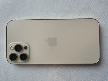 Apple iPhone: IPhone 12 Pro Max, 256 GB, Qızılı, Zəmanət, Simsiz şarj, Face ID