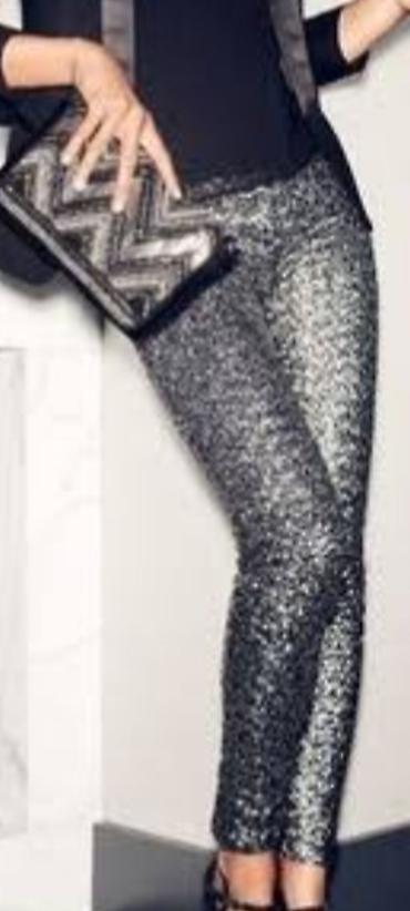 Другая одежда на прокат: Праздничные брюки с пайетками - Тип: женские брюки — 10