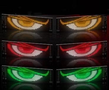 Reklam lövhələri: RGB LED matris ekran paneli – proqramlaşdırıla bilən animasiya lövhəsi — 1
