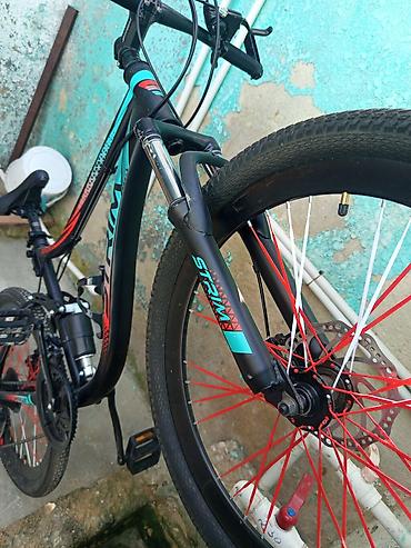 Dağ velosipedləri: STRIM dağ velosipedi - Model: STRIM XC650 (gövdə üzərində qeyd) - — 9