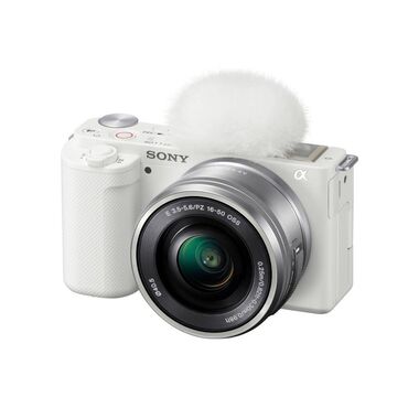 фотоаппарат сони ленс: SONY ZV-E10 White + 16-50 Black В полном комплекте с коробкой и