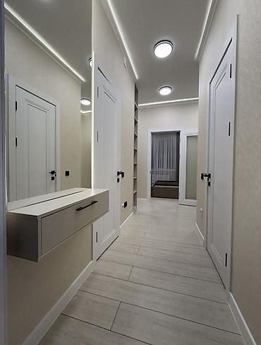 7 1: 3 комнаты, 74 м², Таатан ТЦ Элитка, 7 этаж, Дизайнерский ремонт — 10