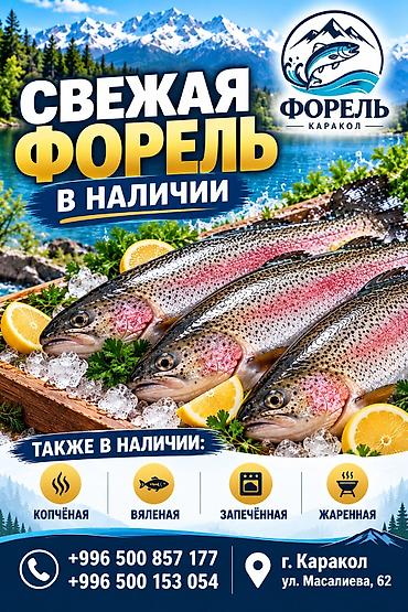 🐟 СВЕЖАЯ ФОРЕЛЬ В НАЛИЧИИ! 🐟 Любители вкусной рыбки, отличные