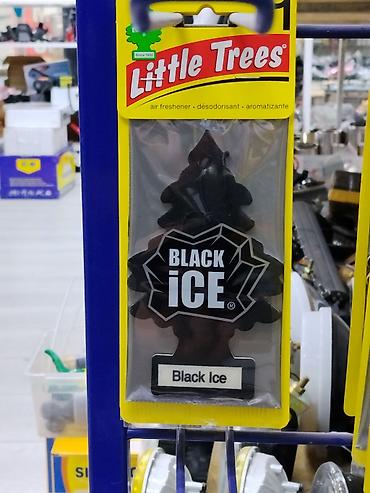 Аксессуарлар жана тюнинг: Ароматизатор для авто Little Trees Black Ice - Тип: подвесной — 1