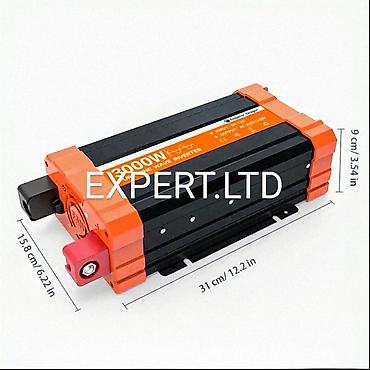 İnverterlər: Yeni Inverter, 1500-3000 Vt, 12 - 220 volt, Ünvandan götürmə, Ödənişli çatdırılma, Rayonlara çatdırılma — 26