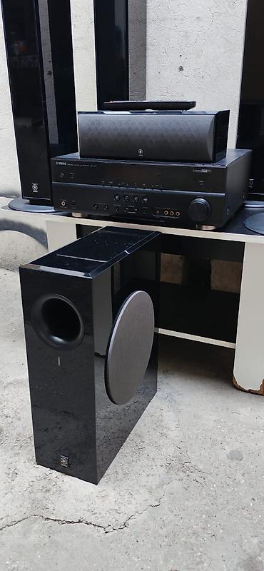 Musiqi mərkəzləri: 5.1 ev kinoteatrı akustika dəsti + AV resiver Komplekt: - 4 ədəd — 12