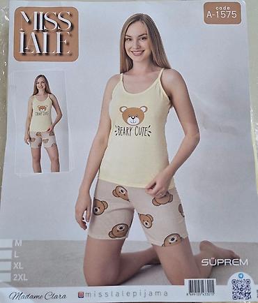 Pidžame: L, M, XL, bоја - Roze — 12
