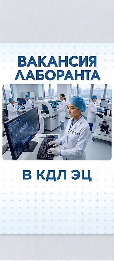 токмаке требуется: Требуется лаборант в КДЛ ЭЦ (клинико-диагностическую лабораторию — 1