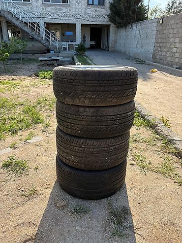 bmw disk: BMW üçün 4 ədəd yüngül lehimli disk və təkər komplekti - Marka/model — 4