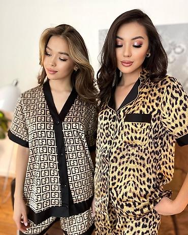 mango: Пижама, Атлас, На пуговицах, XS, XL, L — 5
