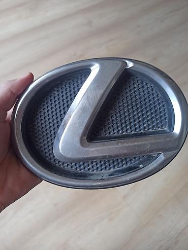 рога на лексус: Значок-эмблема Lexus (оригинал) - Овальная передняя эмблема с буквой — 2