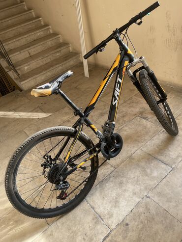 Şəhər velosipedləri: İşlənmiş Şəhər velosipedi Saft, 24", sürətlərin sayı: 21 — 8