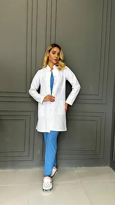 Медицинская одежда: Медицинский халат "Стамбул" Мед халат не мнется Мед костюм Опер халат — 6
