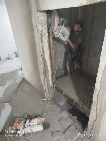 Beton işləri: Beton kəsmə beton deşmə xidməti Karot - HILTI DD 200 / 350 ilə 25 ° — 9