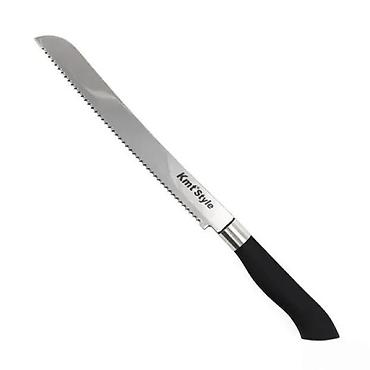 mala stega: Nož za hleb KmtStyle 34cm NOVO. OPIS PROIZVODA: Dužina sečiva 21 cm — 1