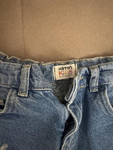 Детский мир: Məhsul: Uşaq denim şortu - Brend: Zara Kids - Ölçü: 7 yaş / 122 sm - — 2