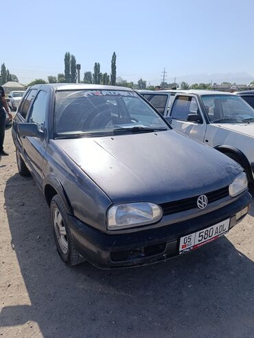 автомобиль фольксваген гольф 3: СРОЧНО САТЫЛАТ 1.8 МОНО Хэтчбек Volkswagen Golf III в темно-сером