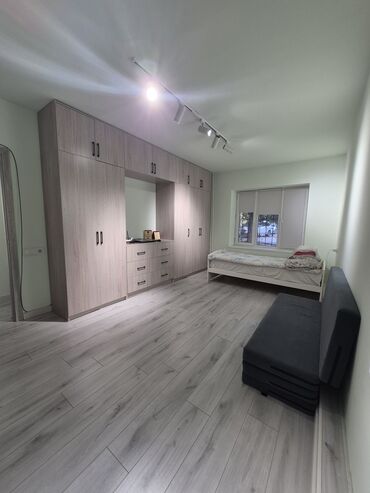 lalafo.kg квартиры в бишкеке снять: 1 комната, 30 м², Малосемейка, 1 этаж, Евроремонт