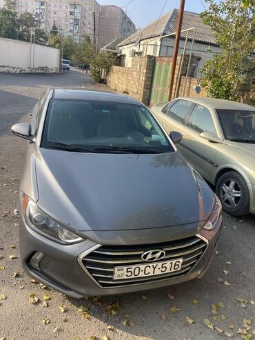 maşın bmv: Hyundai Elantra sedan - Korpus rəngi: boz (metallik) - Kuzov: 4