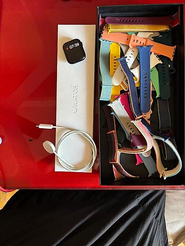 smart aparatı: İşlənmiş, Smart saat, Apple, Аnti-lost, rəng - Qara — 2
