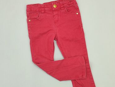 colour jeans: Jeans, 3-4 years, 104, condition - Good