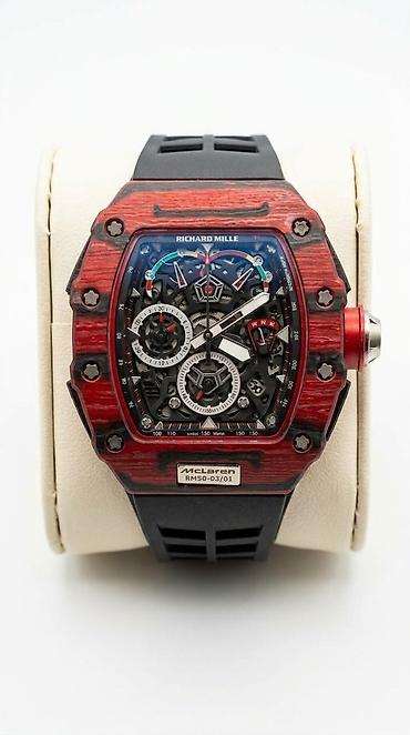takı: Richard Mille x McLaren RM50-03/01 saatı - Korpus: yüngül və möhkəm — 1