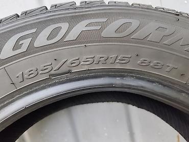 Goform 185/65/15 Зимняя резина район Московская/Исанова. Могу at lalafo.kg Goform 185/65/15 Зимняя резина район Московская/Исанова. Могу