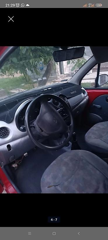 morning 2021: Daewoo Matiz: 2003 г., 0.8 л, Механика, Бензин, Хэтчбэк — 5