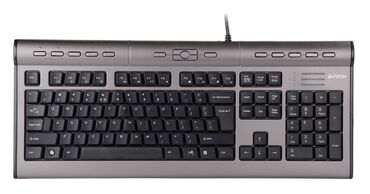 охлаждение ноутбук: Клавиатура A4tech KL7-MUU, фирменная, высокого качества. С USB и