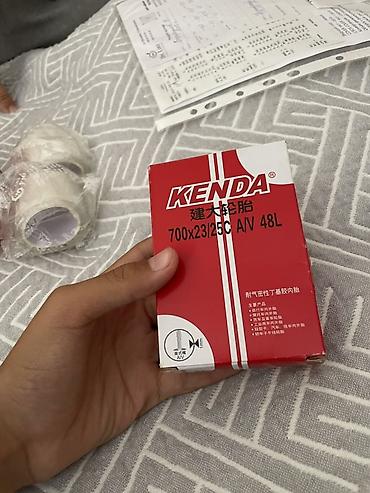 Велозапчасти: КАМЕРА И БРОНЕПЛЕНКА Камера для шоссейного велосипеда KENDA — 1