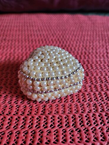 Kutije za odlaganje: Kutija za nakit, bоја - Bež — 4