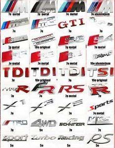 Auto delovi, gume i tjuning: Bmw X5 znak za gepek - samolepljiv. Novi samolepljvi znakovi oznaka. ✨ — 10